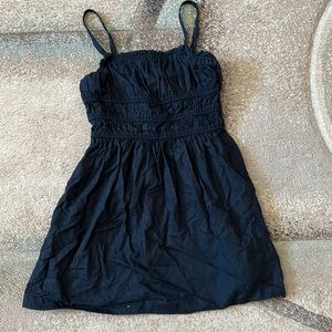 Women’s black mini dress